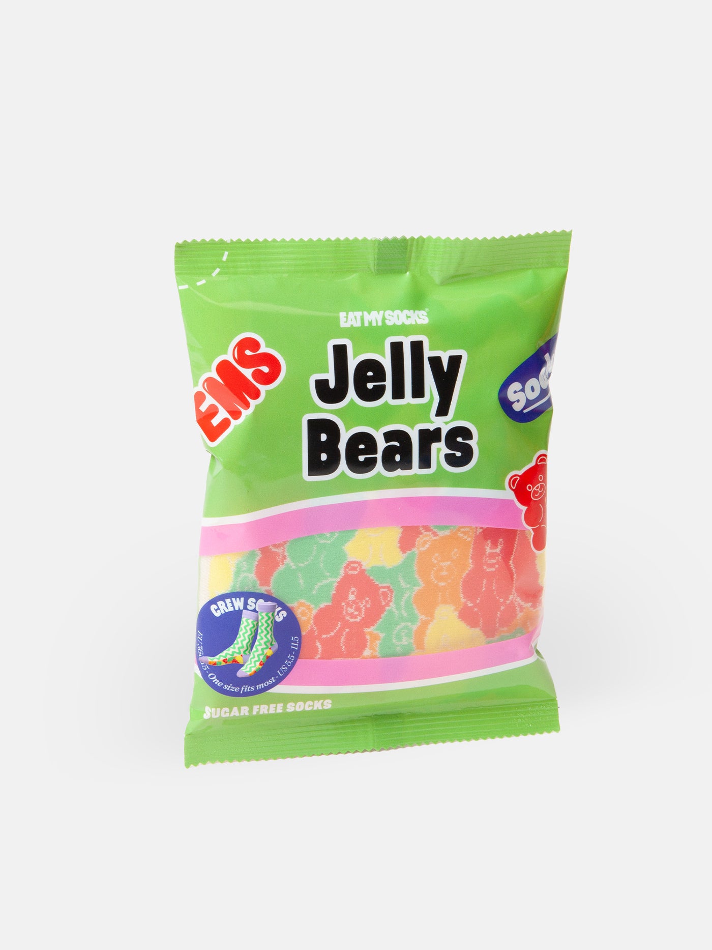 Eat My Socks Jelly Bear Yetişkin Çorap