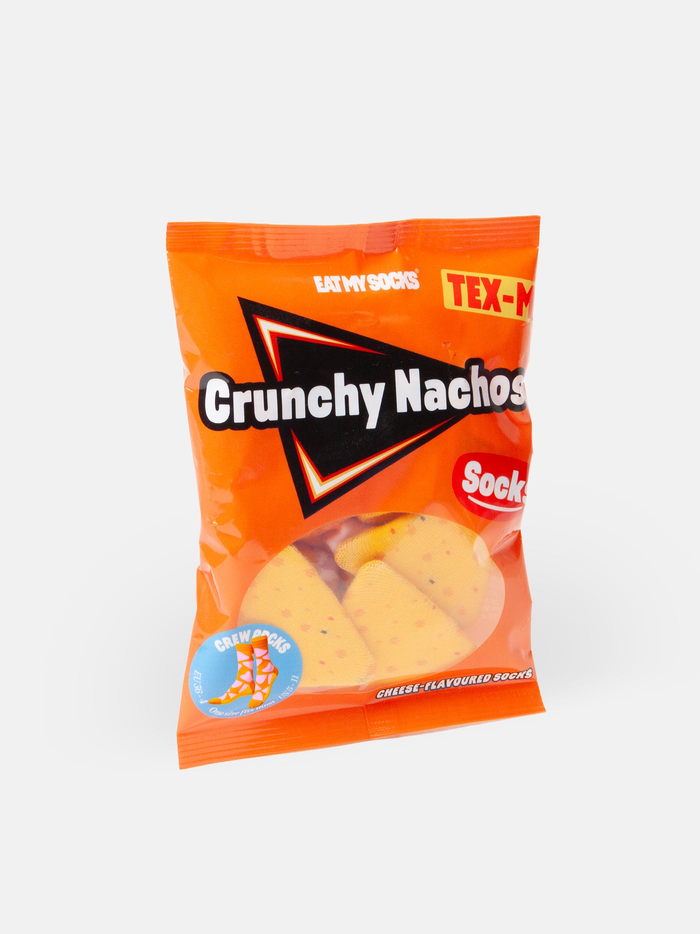 Eat My Socks Crunchy Nachos Turuncu Yetişkin Çorap