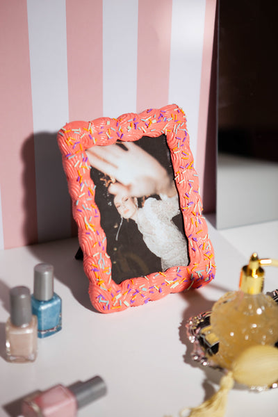DOIY Sweetie Fotoğraf Çerçevesi Pembe