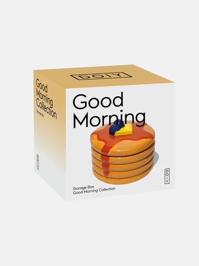 DOIY Good Morning Pankek Dekoratif Kutu