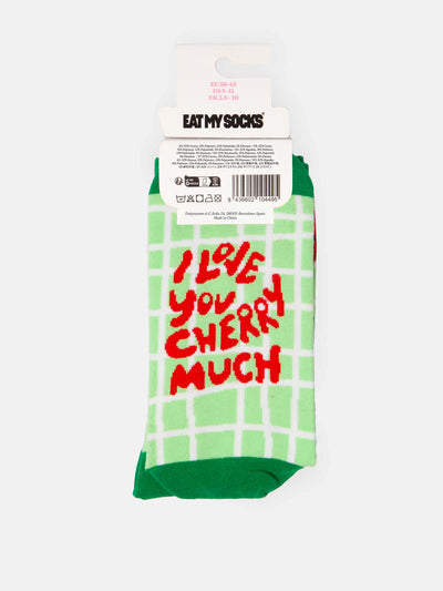 Eat My Socks Cherry Yetişkin Çorap