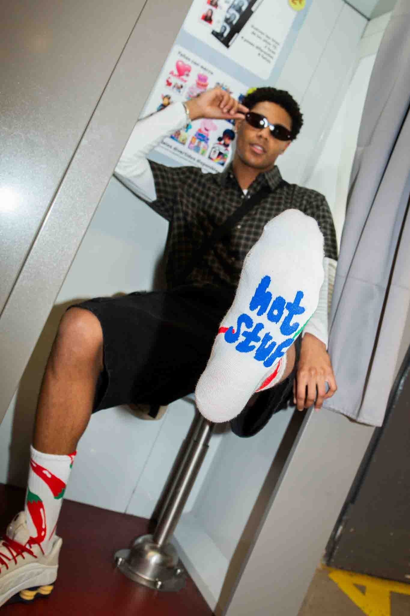 Eat My Socks Chili Yetişkin Çorap