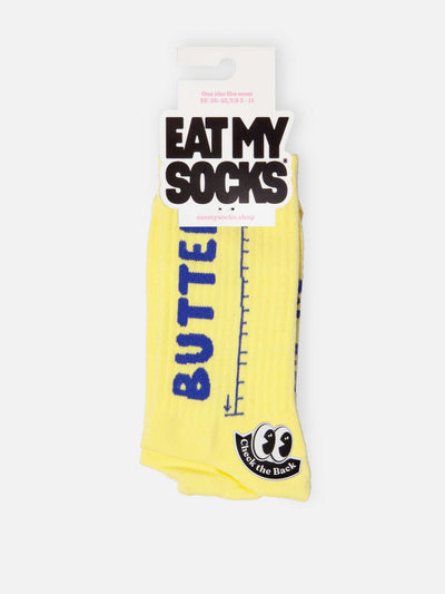 Eat My Socks Butter Yetişkin Çorap