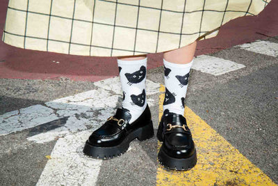 Eat My Socks Cat Yetişkin Çorap