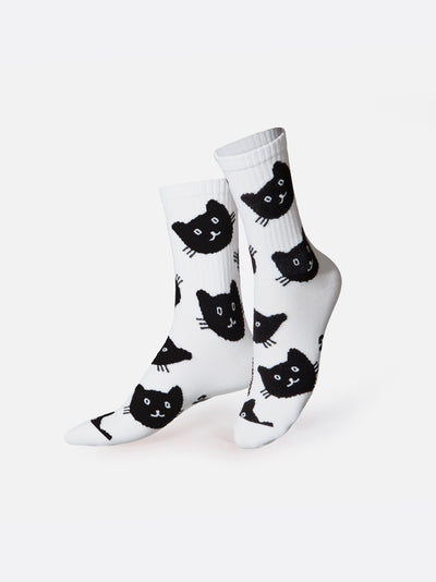 Eat My Socks Cat Yetişkin Çorap