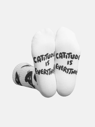 Eat My Socks Cat Yetişkin Çorap