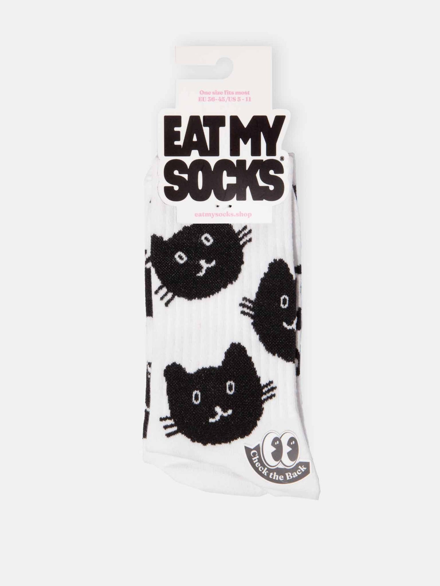 Eat My Socks Cat Yetişkin Çorap