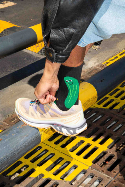 Eat My Socks Pickles Yetişkin Çorap