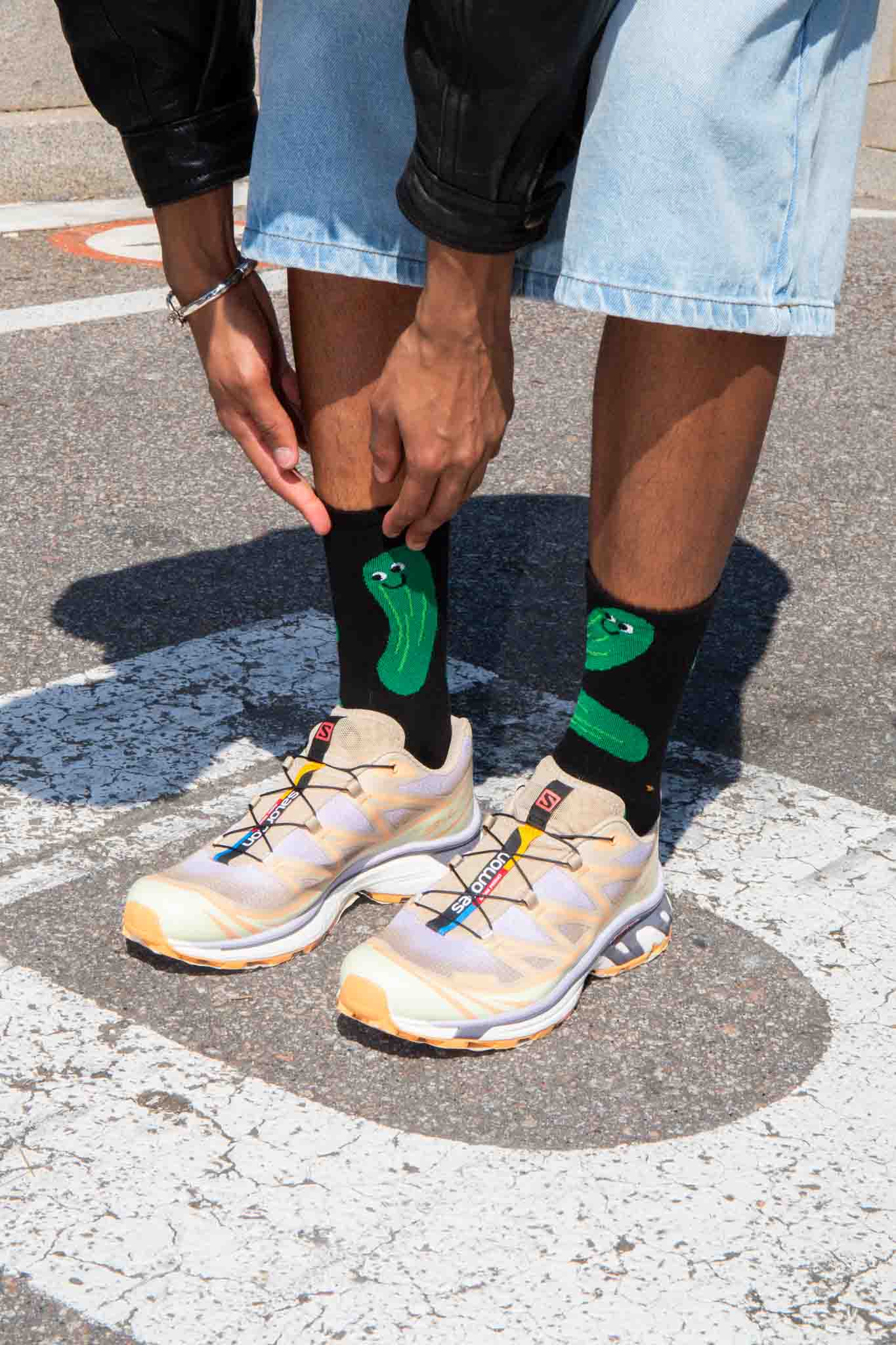 Eat My Socks Pickles Yetişkin Çorap