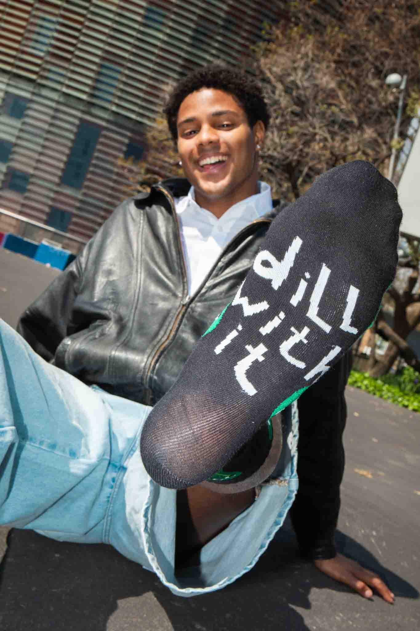 Eat My Socks Pickles Yetişkin Çorap