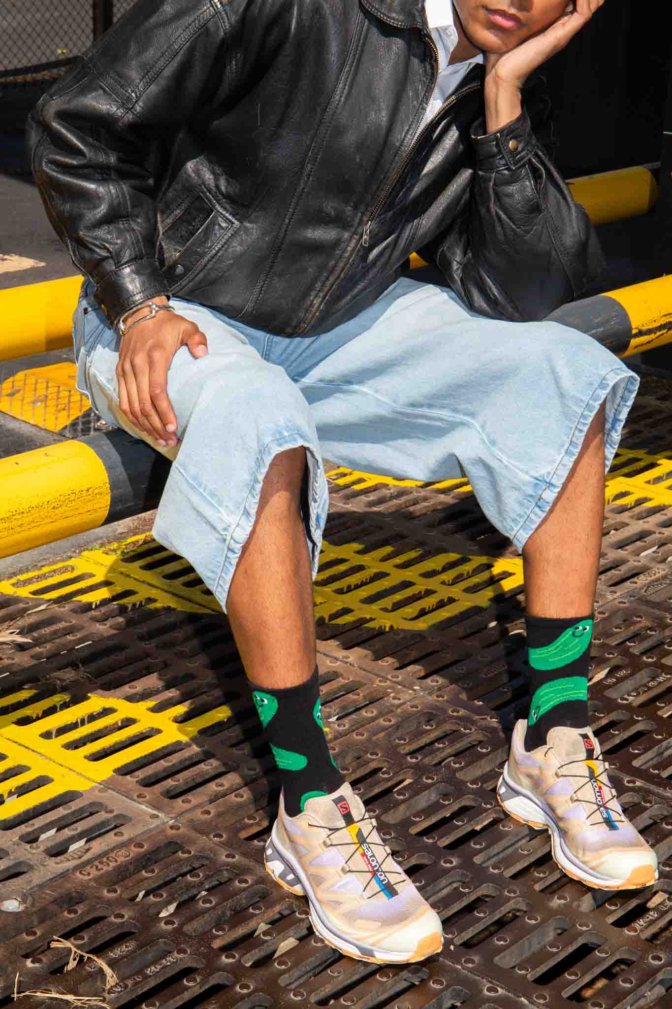 Eat My Socks Pickles Yetişkin Çorap