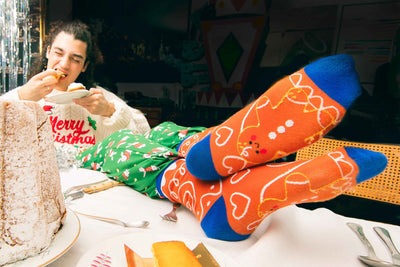 Eat My Socks Xmas Cookie Yetişkin Çorap