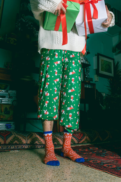 Eat My Socks Xmas Cookie Yetişkin Çorap