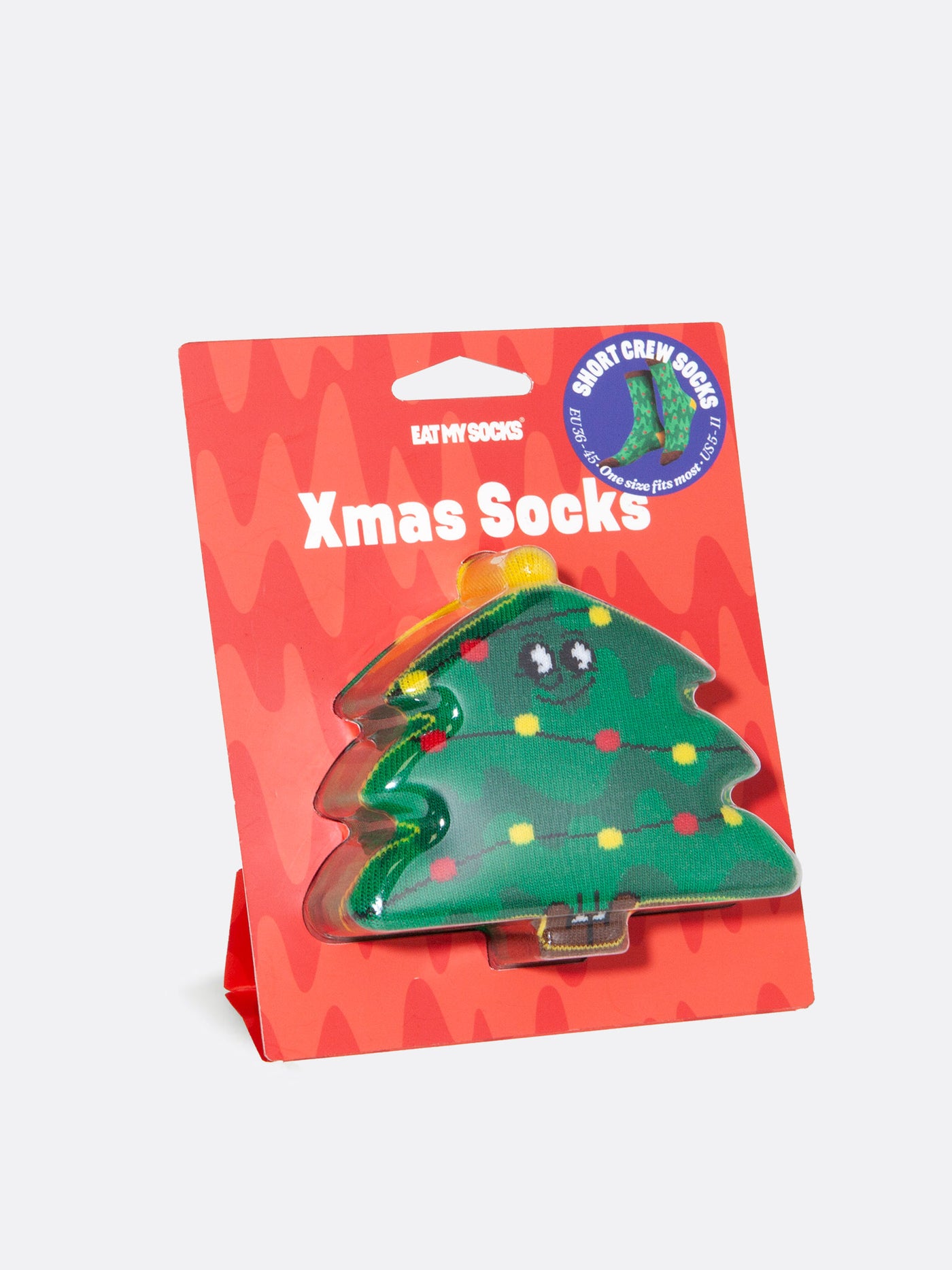 Eat My Socks Xmas Tree Yetişkin Çorap
