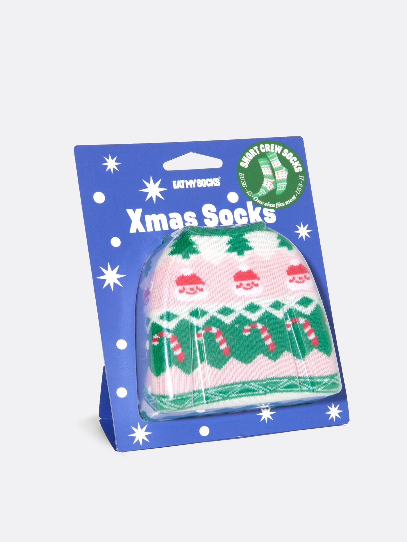 Eat My Socks Xmas Jumper Yetişkin Çorap