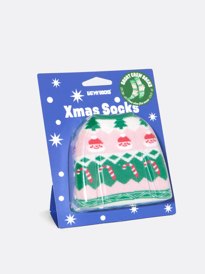 Eat My Socks Xmas Jumper Yetişkin Çorap