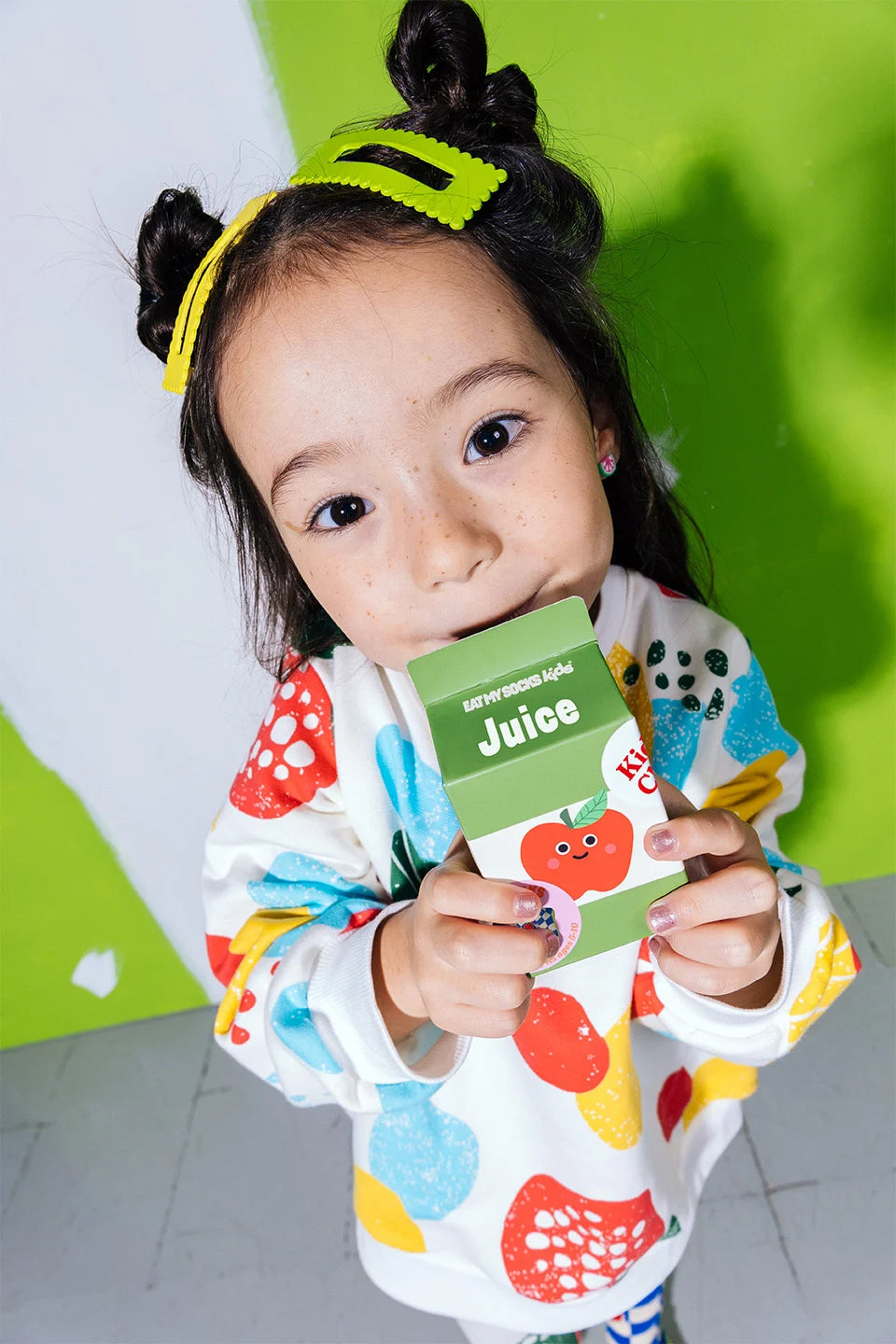 Eat My Socks Juice Apple 5-10 Yaş Çocuk Çorap