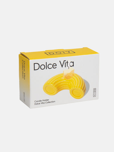 DOIY Dolce Vita Makaron Makarna Şamdan