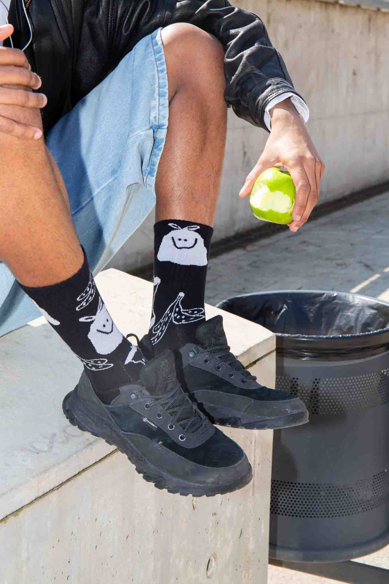 Eat My Socks Trash Yetişkin Çorap