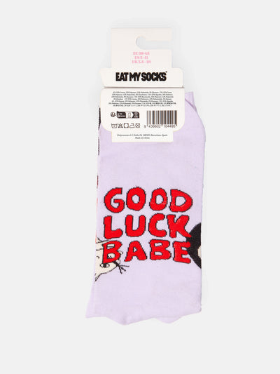 Eat My Socks Good Luck Yetişkin Çorap