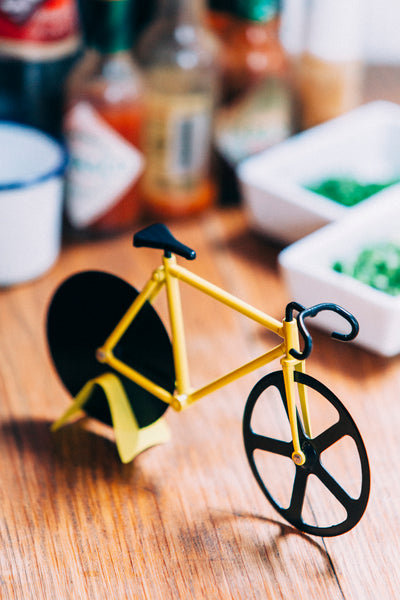 DOIY Bumblebee Fixie Bisiklet Pizza Dilimleyici