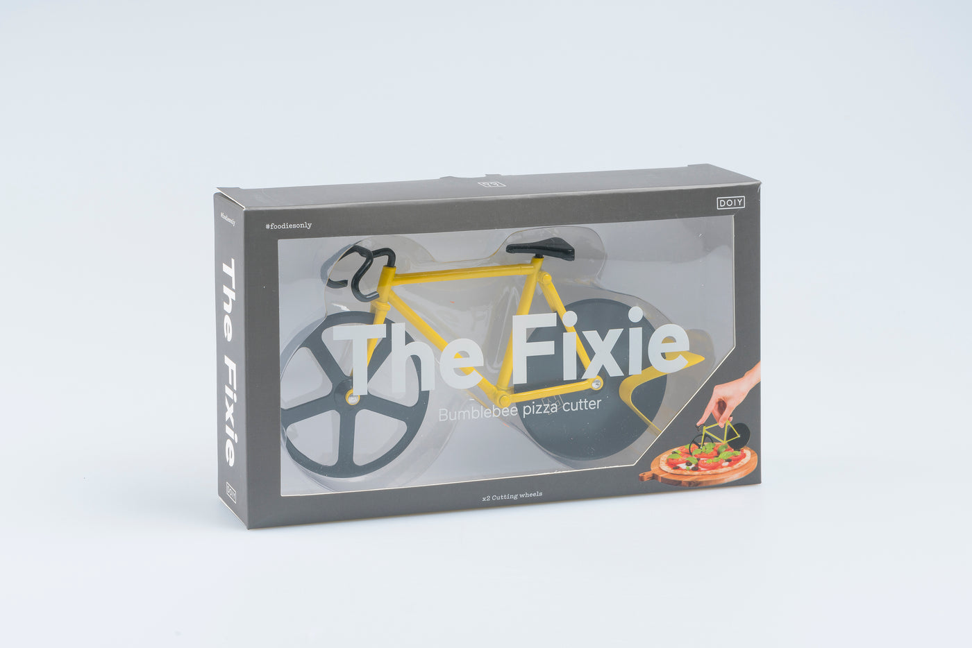 DOIY Bumblebee Fixie Bisiklet Pizza Dilimleyici