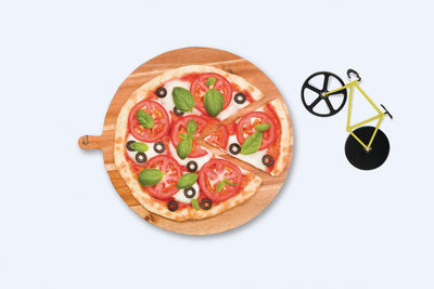DOIY Bumblebee Fixie Bisiklet Pizza Dilimleyici