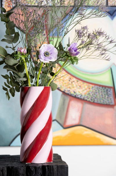 Que Rico Camila Amor del Color El Boyaması Lila Vazo