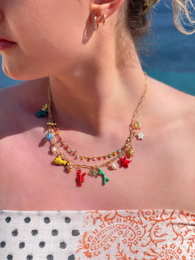 Berrin Özkan - Salt & Sand Charm Kolye