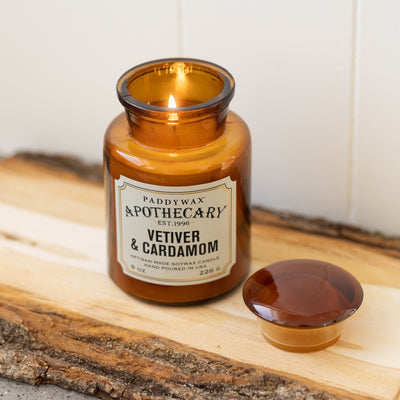 Paddywax Apothecary Vetiver&Cardamom Cam Mum