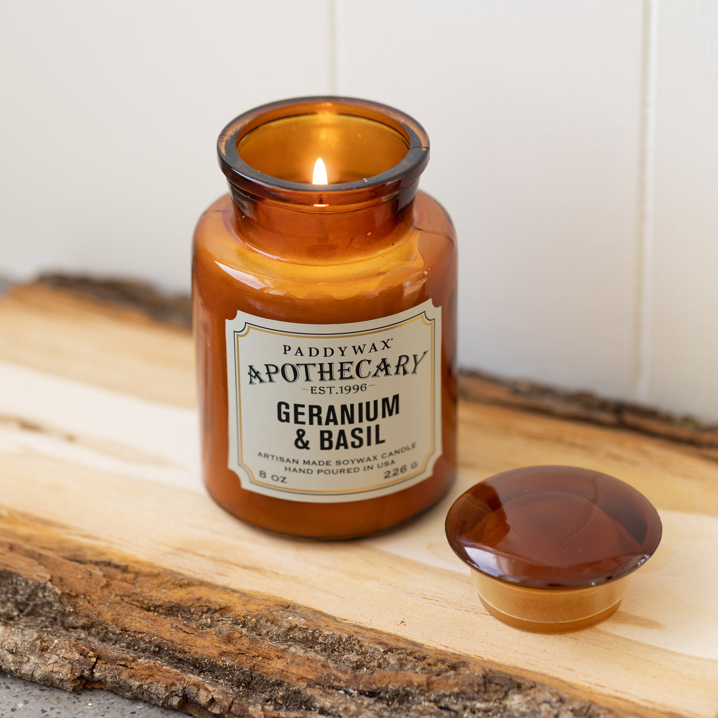 Paddywax Apothecary Geranium&Basil Cam Mum