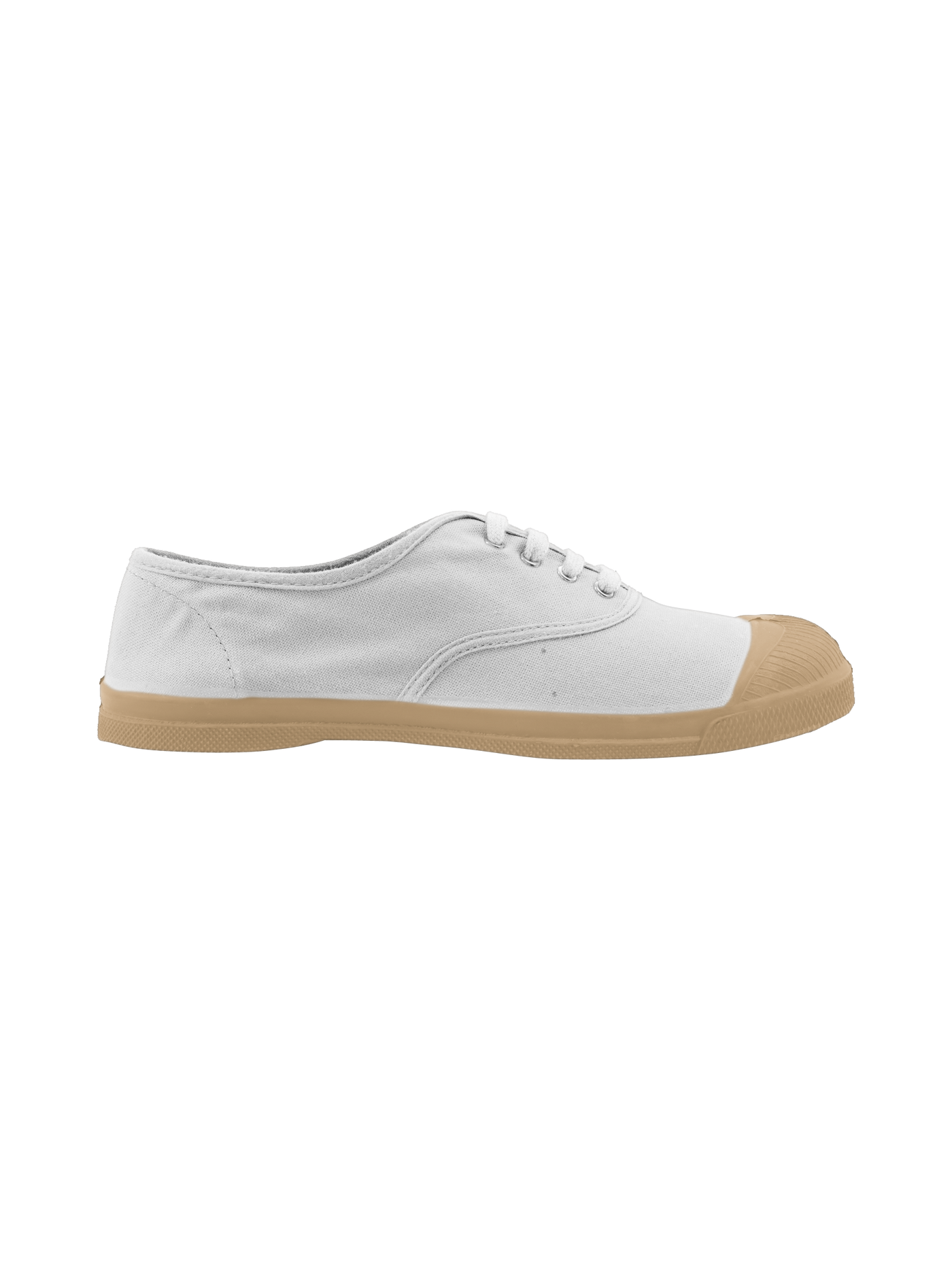 BENSIMON TENNIS COLORSOLE HOMME BLANC - ERKEK AYAKKABISI