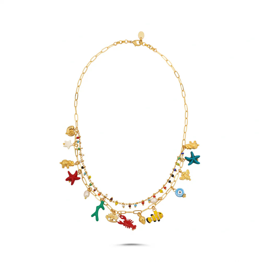 Berrin Özkan - Salt & Sand Charm Kolye