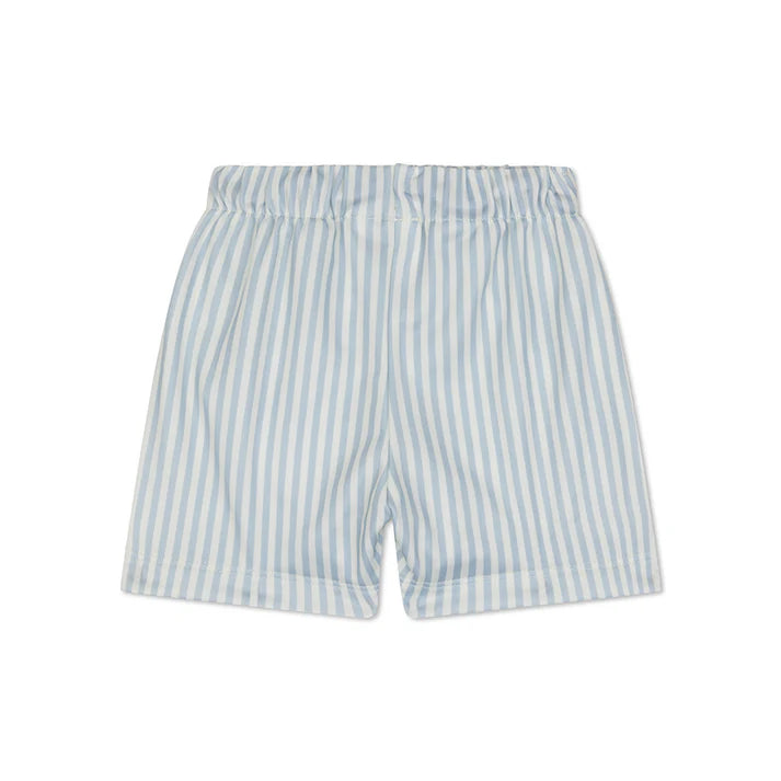 Swim Essentials Blue Stripes Dar Kesim Deniz Şortu 2-4 Yaş