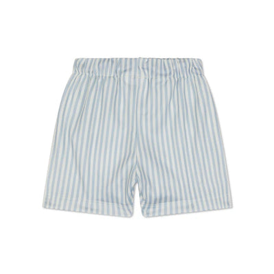Swim Essentials Blue Stripes Dar Kesim Deniz Şortu 1-2 Yaş