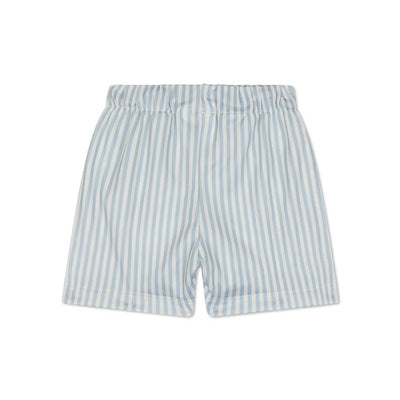 Swim Essentials Blue Stripes Dar Kesim Deniz Şortu 6-12 Ay