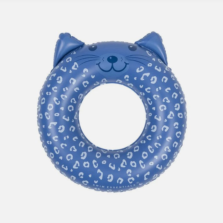 Swim Essentials Blue Leopard Animal Yüzme Simidi 55cm