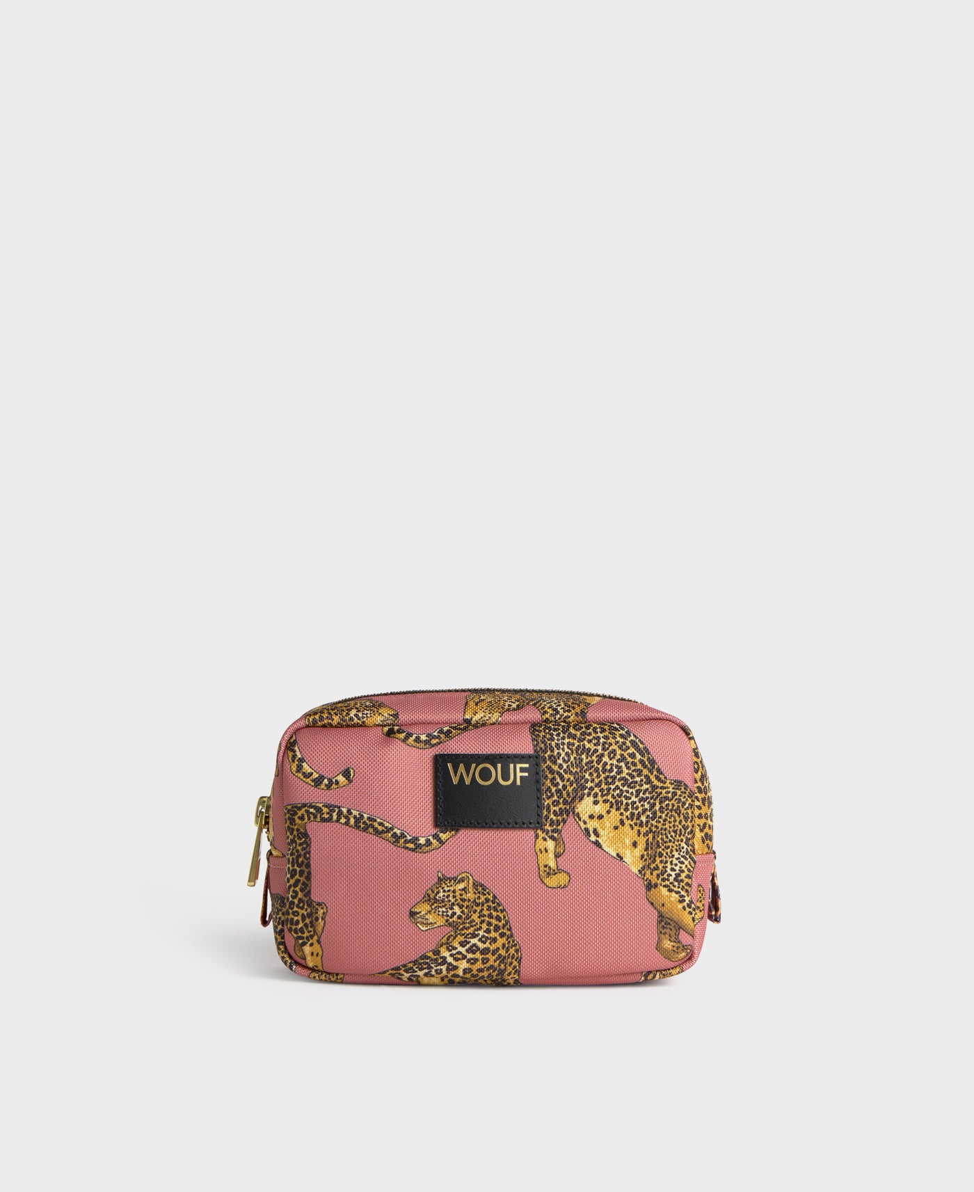 Wouf Blush Leopard - Makyaj Çantası