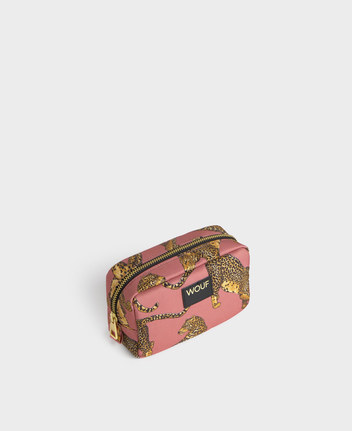 Wouf Blush Leopard - Makyaj Çantası