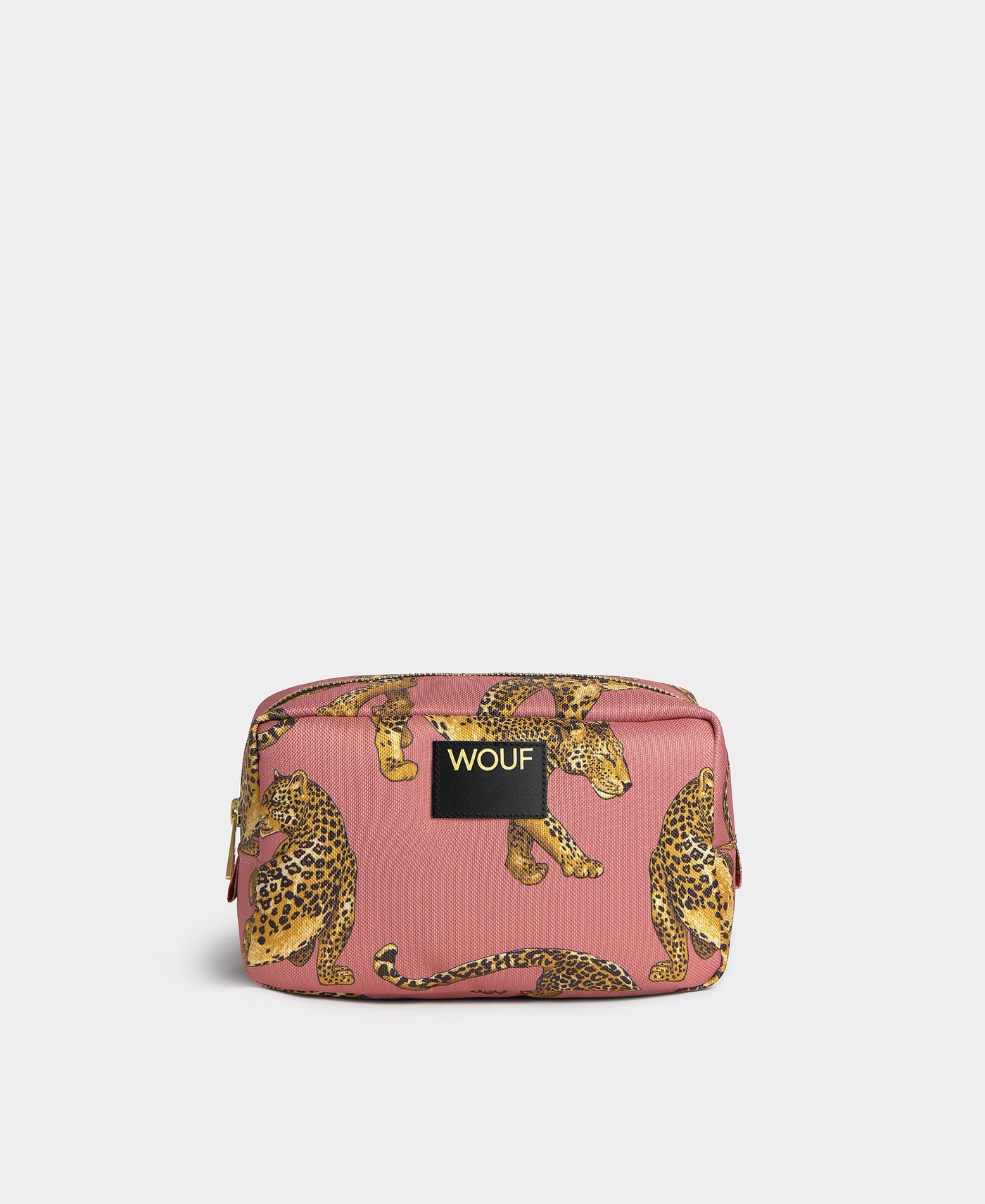 Wouf Blush Leopard - Makyaj Çantası
