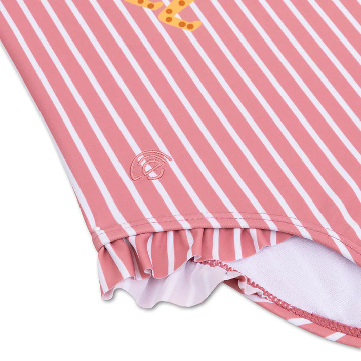 Swim Essentials Leopard Striped UV Korumalı Mayo 8/10 Yaş