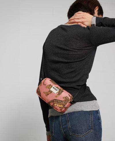 Wouf Blush Leopard - Mini Çanta