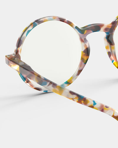 Izipizi Screen #G Blue Tortoise - Mavi/Kahverengi Yetişkin Ekran Koruma Gözlüğü