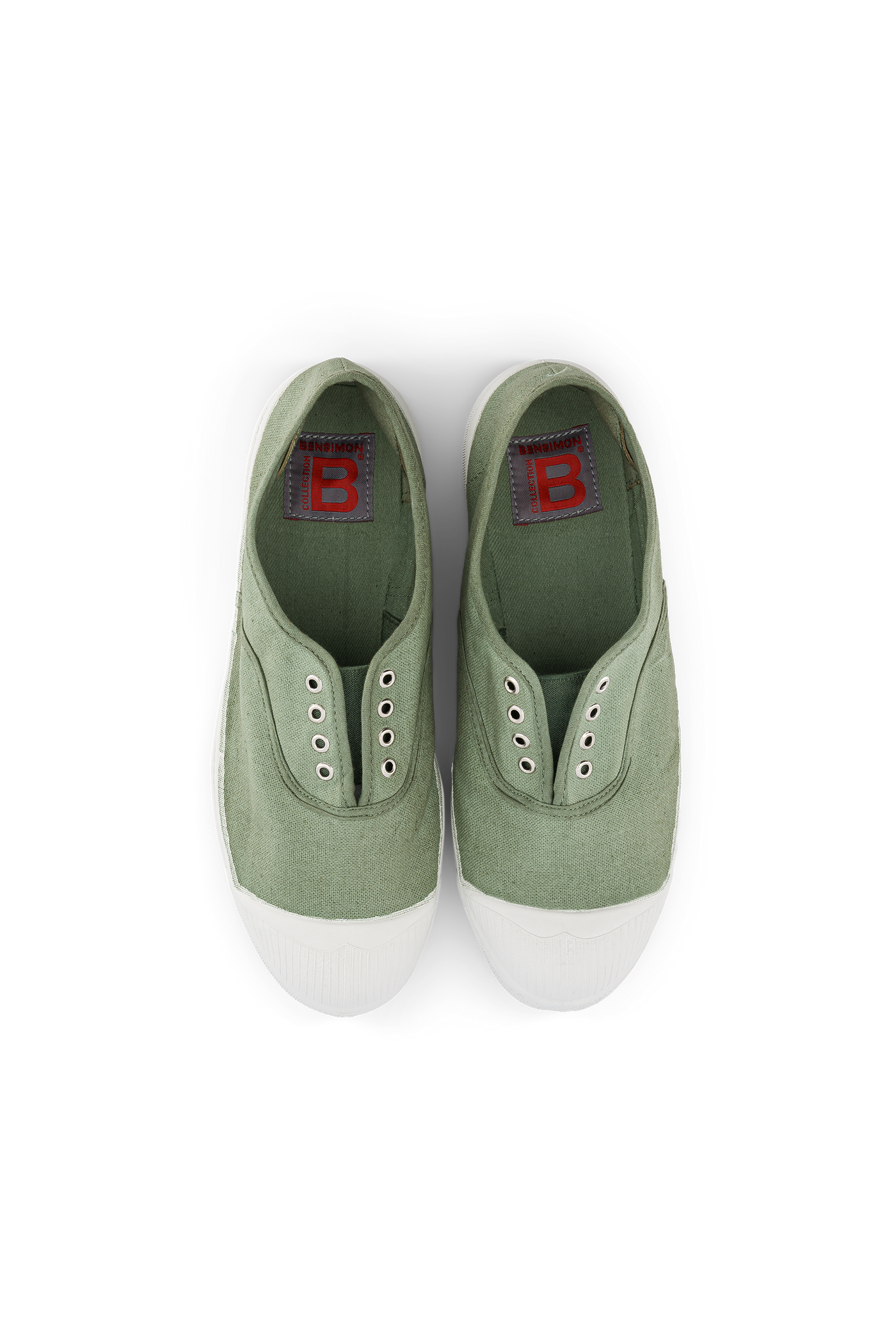 Bensimon Elly Femme Coloris Saison Sauge - Yeşil Kadın Ayakkabısı