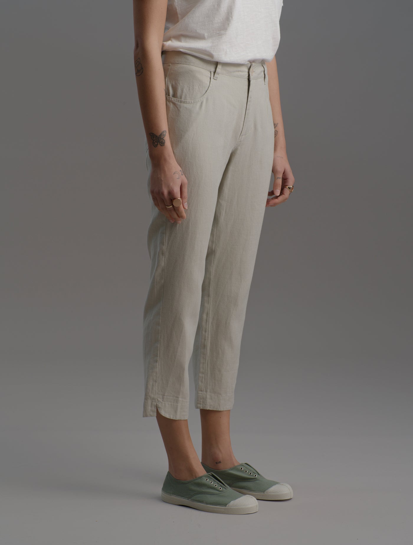 Bensimon Elly Femme Coloris Saison Sauge - Yeşil Kadın Ayakkabısı