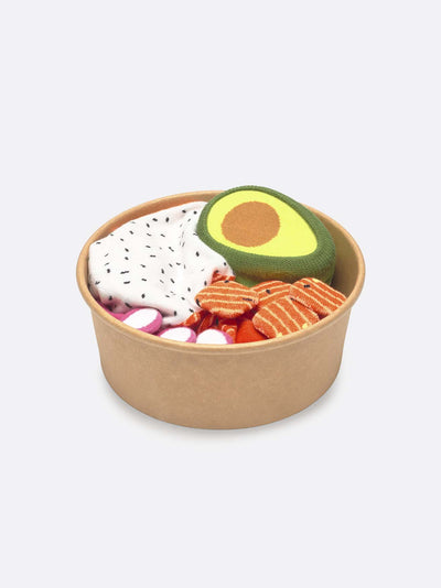 Eat My Socks Poke Bowl 2li Çorap