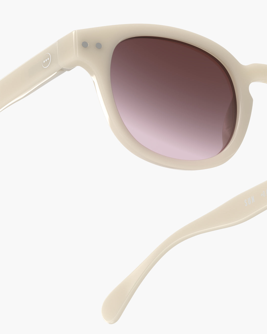 Izipizi Sun #C Vintage Cream - Krem Yetişkin Güneş Gözlüğü