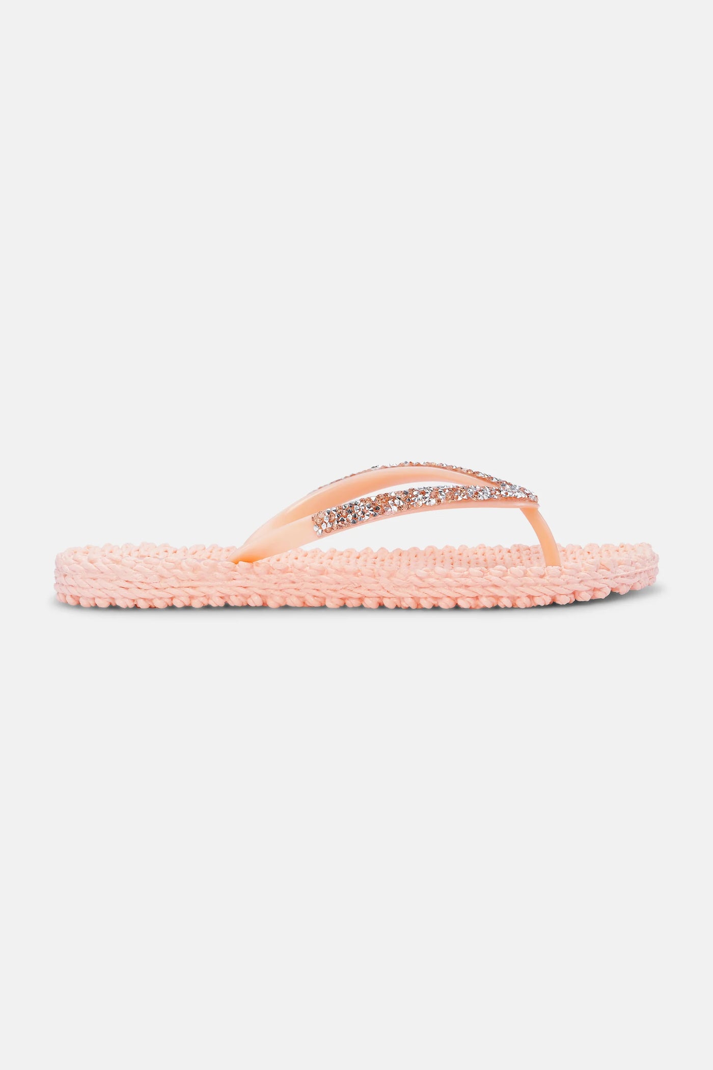Ilse Jacobsen Soft Coral Cheerful03G - Mercan Taşlı Parmak Arası Terlik