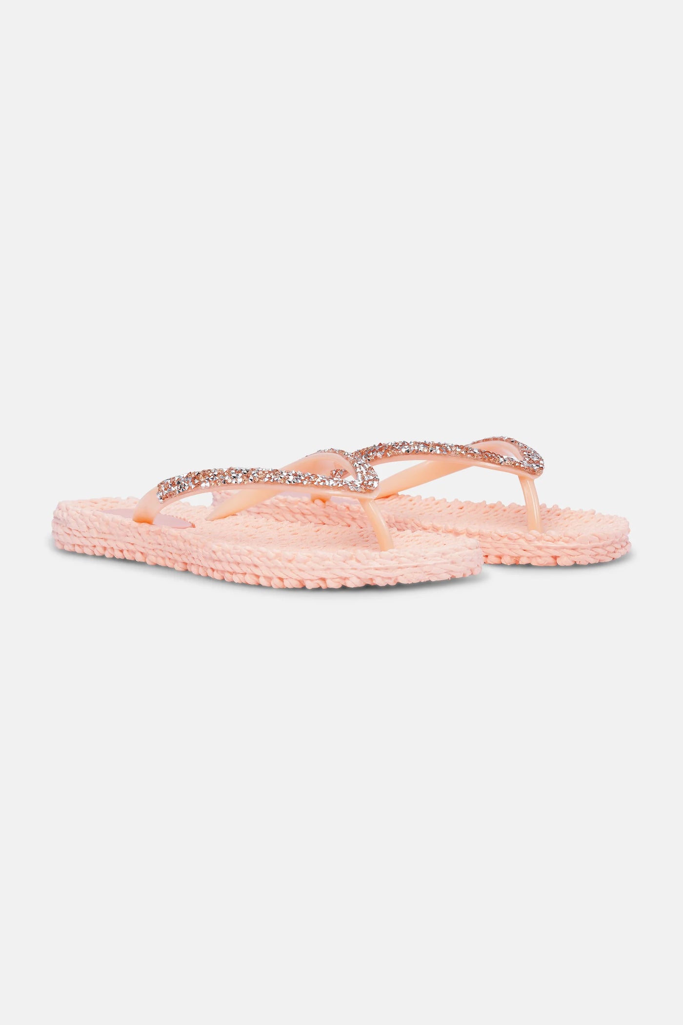 Ilse Jacobsen Soft Coral Cheerful03G - Mercan Taşlı Parmak Arası Terlik