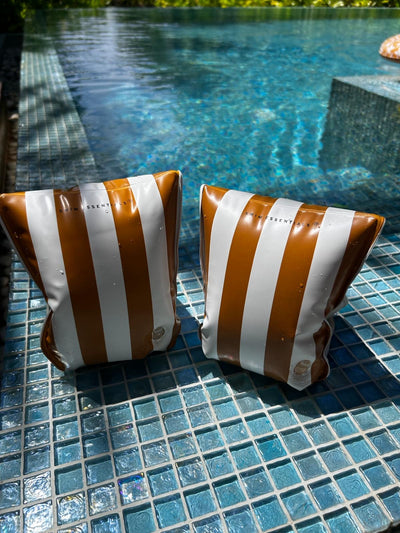 Swim Essentials Yellow Striped Şişme Yüzme Kolluğu 2-6 Yaş